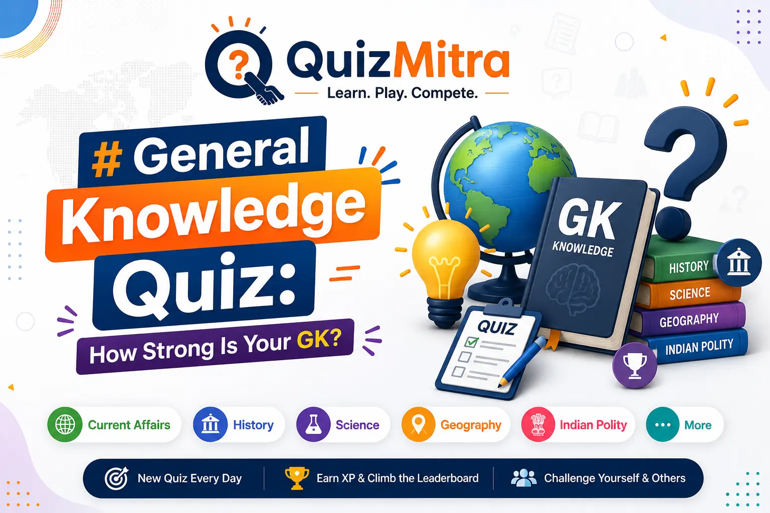 General Knowledge Quiz: How Strong Is Your GK?